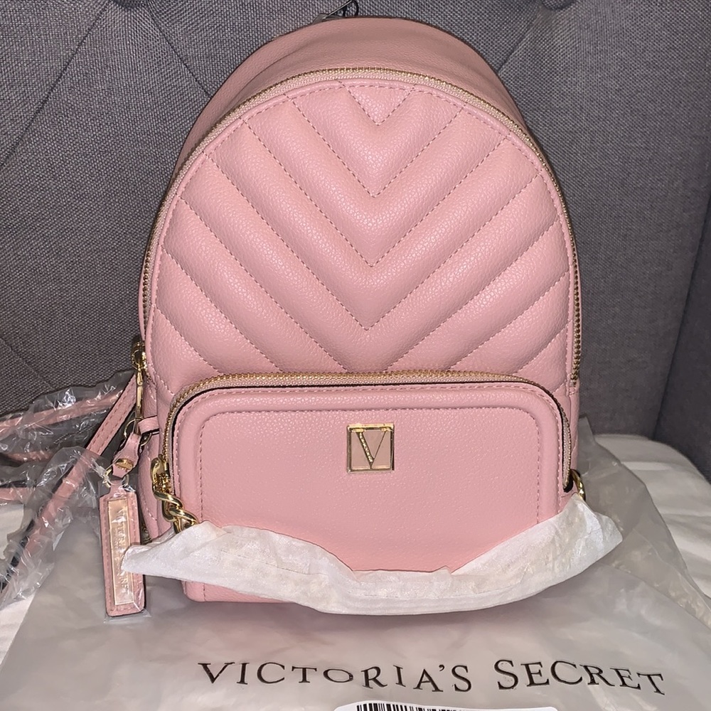 COPY - VICTORIAS SECRET baby pink  MINI BACKPACK